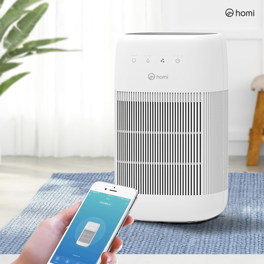 HOMI 2-in-1 Dehumidifier with Air Purifier (HEPA13 w/Carbon Filter)