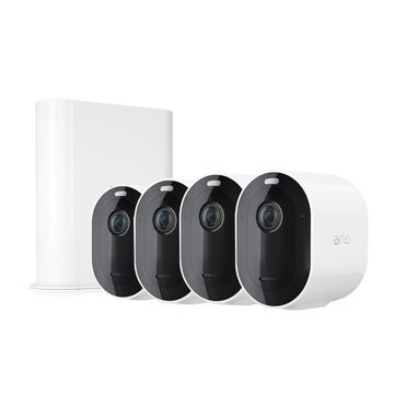 Arlo Pro 3 2K QHD Wire-Free Security 4-camera System